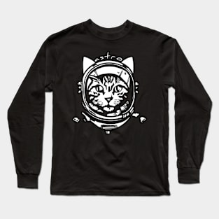 Cat Astronaut Long Sleeve T-Shirt